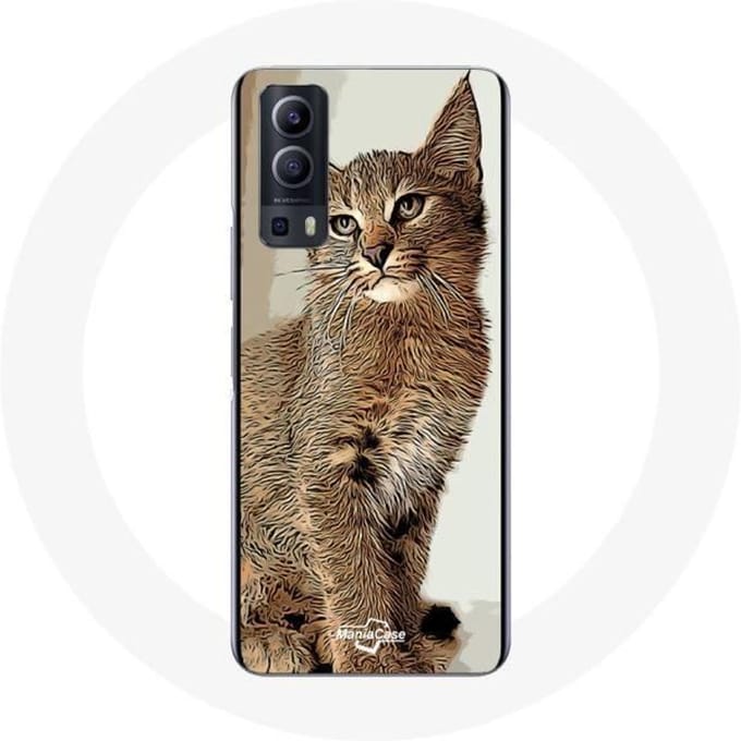 Vivo Y72 Case Siamees kattenras