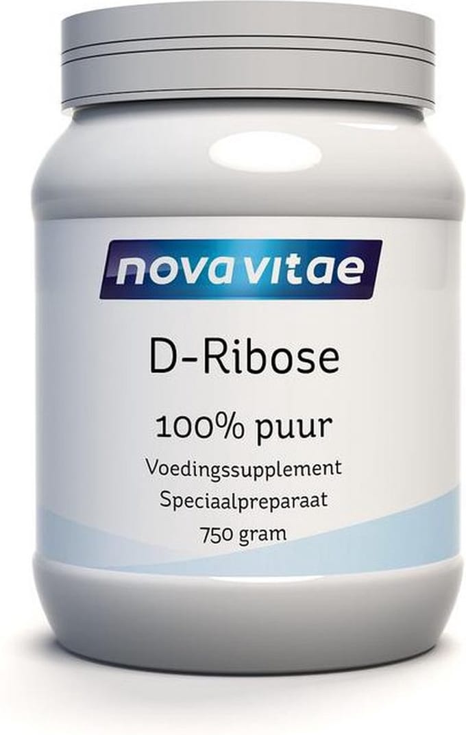 Nova Vitae - D-Ribose 100% puur - 750 gram