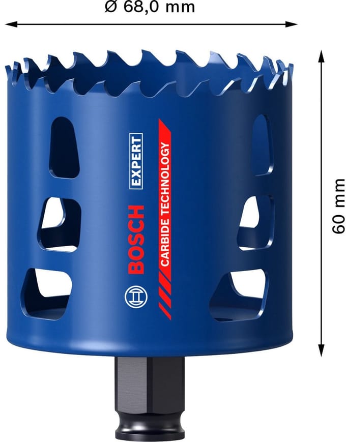 Bosch Professional EXPERT Multi Material Power Change Plus gatzaag 68mm - 2608901894
