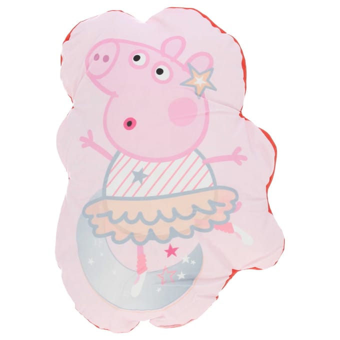 Peppa Pig gevormd kussen