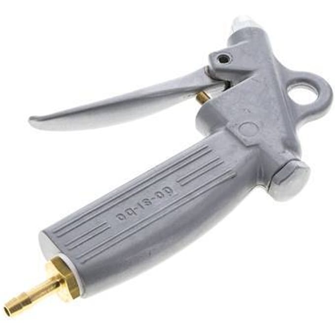 6mm Aluminium Regelbaar Blaaspistool Korte Blaasmond - AGLA-ADJ-SN-H-6