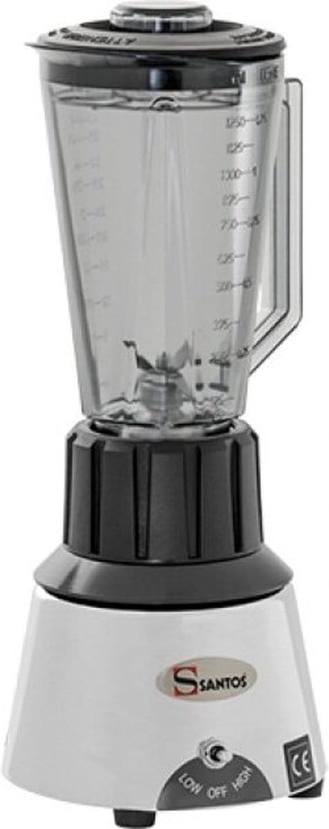 Blender N.33-Deluxe Chroom - 1,25L - Santos BAR BLENDER #33 - Horeca & Professioneel