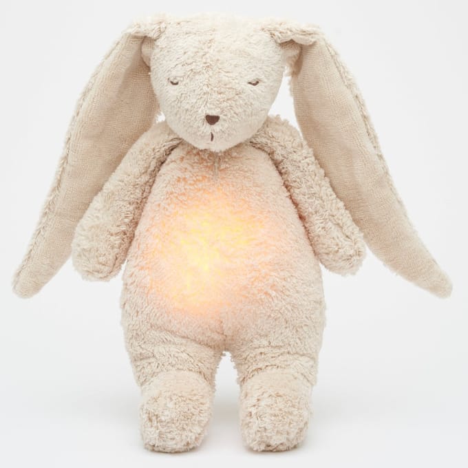 Moonie The Humming Bunny Slaapknuffel - Sand