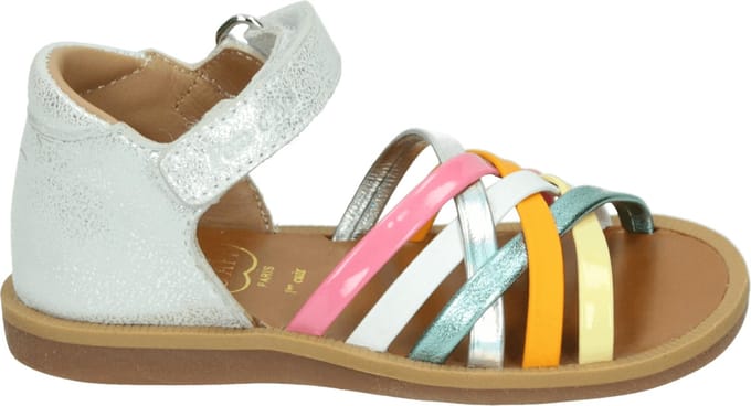 Pom d'Api - POPPY LUX - SandalenMeisjesKindersandalen - Kleur: Metallics - Maat: 25