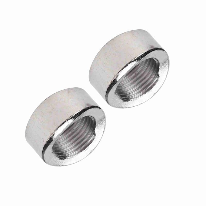 2 STUKS Zuurstofsensor Gebogen Gekartelde Moer Plug M18 X 1.5 Draad IJzer