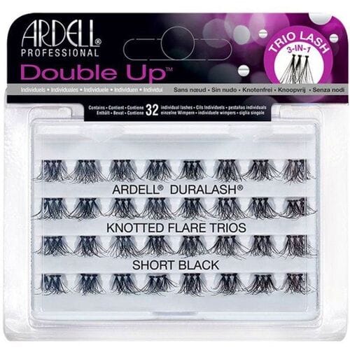 Ardell - Double Up Set Of 96 Eyelashes Short Black