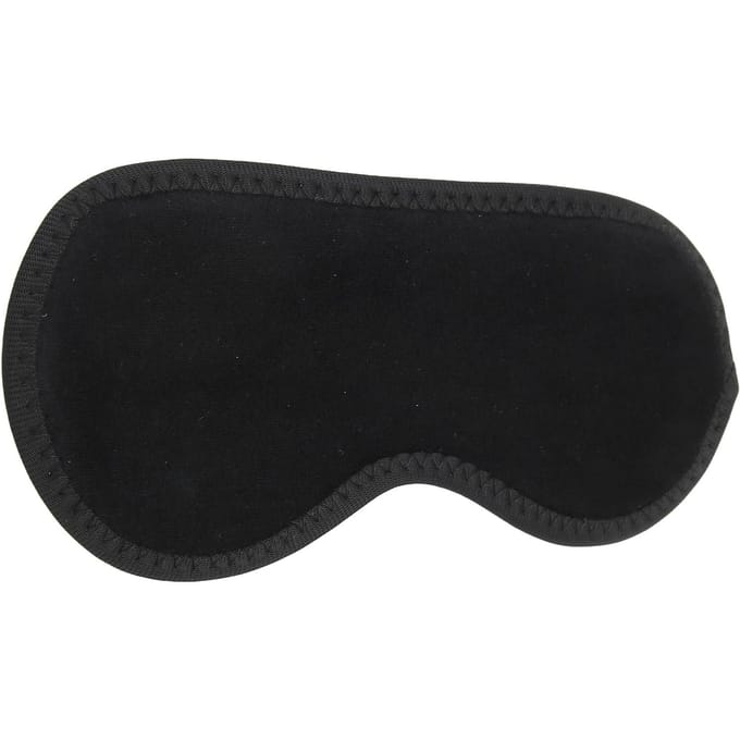 Magneet Oogmasker Thuis Reizen Slaap Micro Velours Zacht Flexibel Strakheid Verstelbaar Oogschaduw black