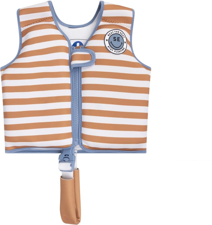 Swim Essentials Zwemvest - Bruin/Wit - Softlines - 3/6 Jaar