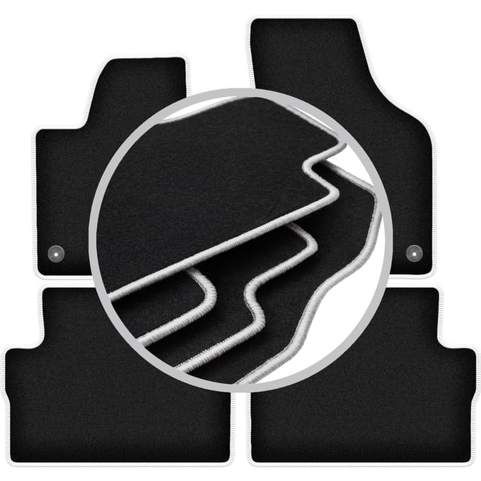 CARLUX-SILVER automatten voor: Seat Alhambra II minivan (2010-2018)