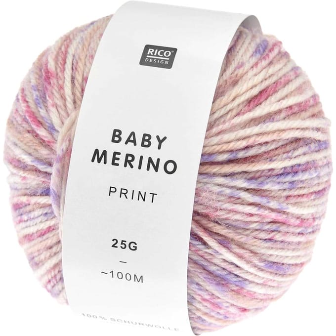 Rico Design "Baby Merino Print" - Bessen