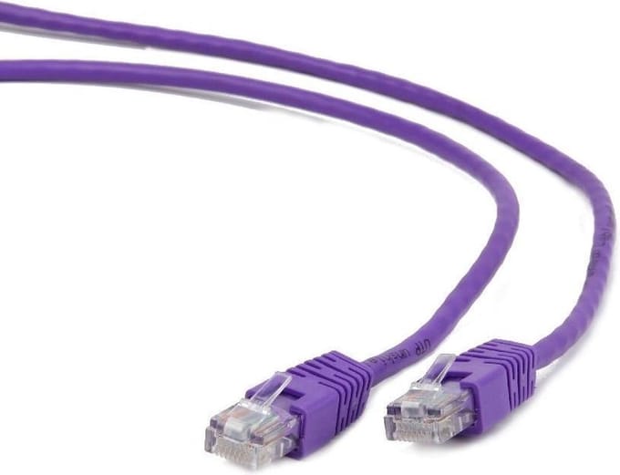 Gembird patch cable - 3 m - purple - Paars - 3m