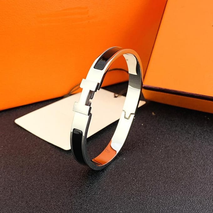 Armband Gekleurd Emaille Koppelarmband No. 17 white