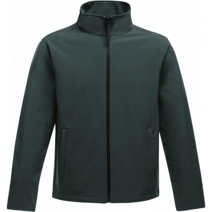 Regatta Heren Ablaze Afdrukbaar Softshell-jasje (Donker sparren/zwart)