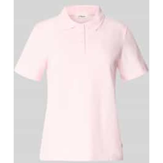 regular fit poloshirt van katoenmix