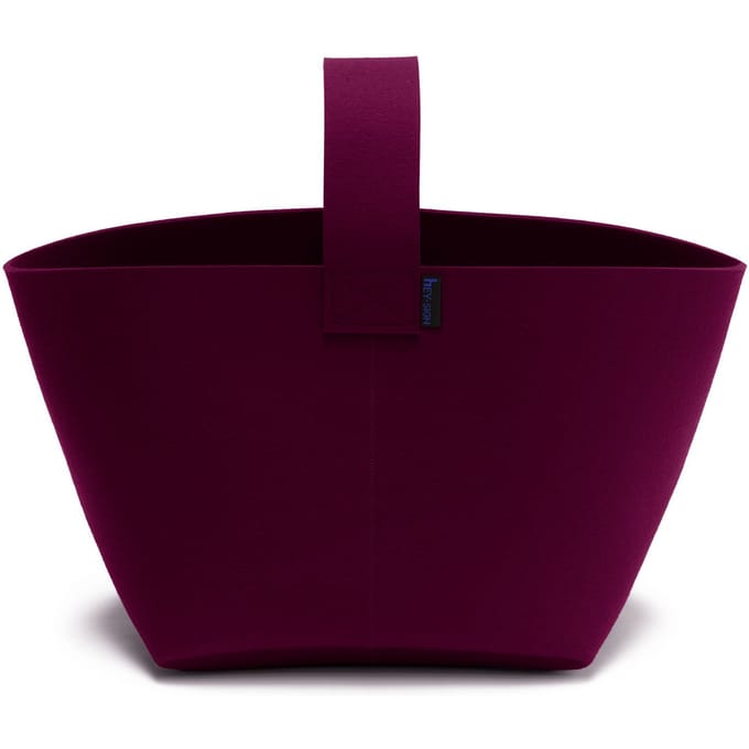 Hey-Sign Houtmand - aubergine - S
