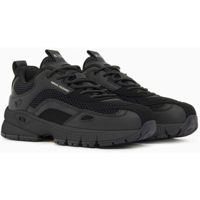 Armani Exchange XM002623 sneaker zwart, 43 / 9