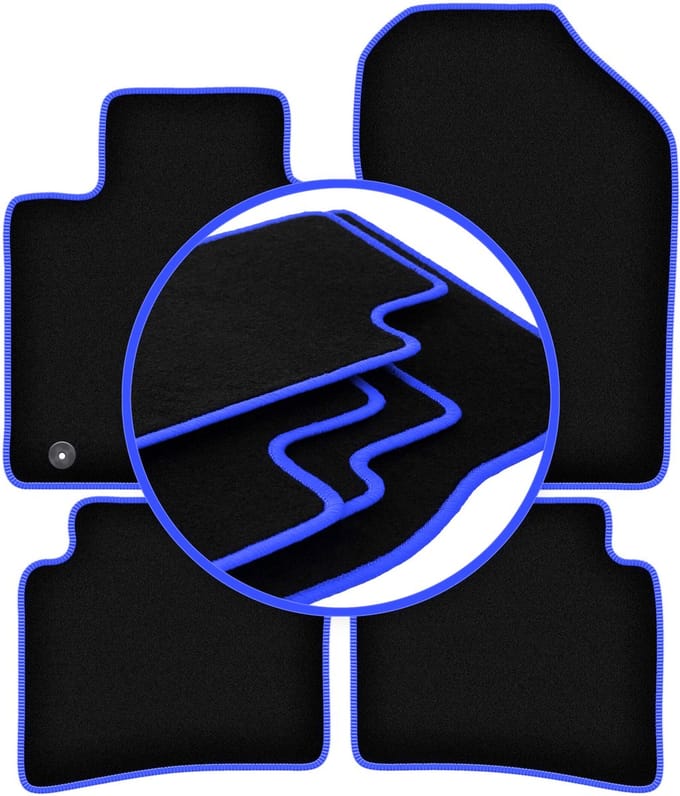 CARLUX-BLUE automatten voor: Hyundai Bayon crossover (2021-)