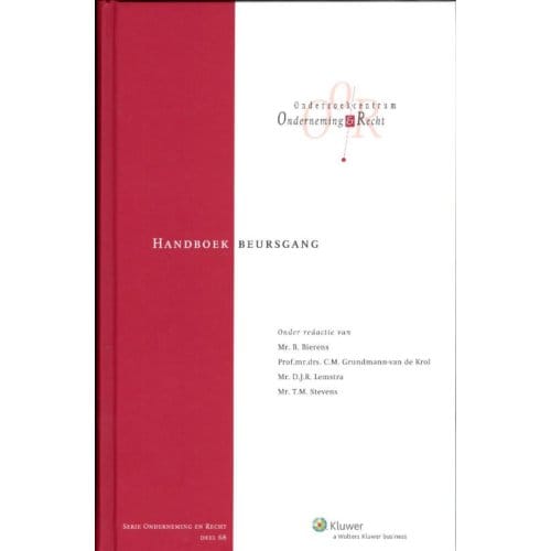 Handboek Beursgang - Onderneming En Recht