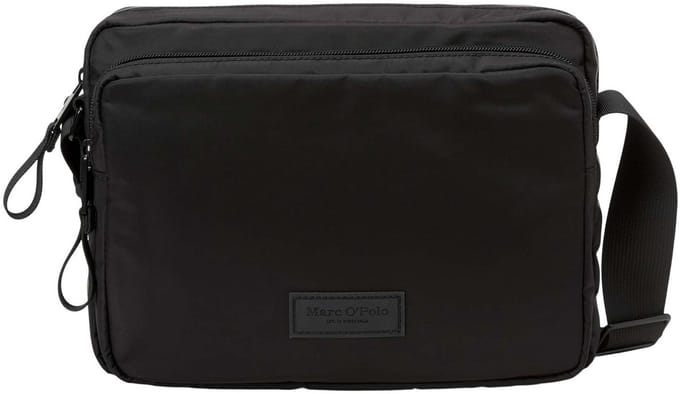 Marc O'Polo schoudertas Gustav Crossbody Bag Black zwart