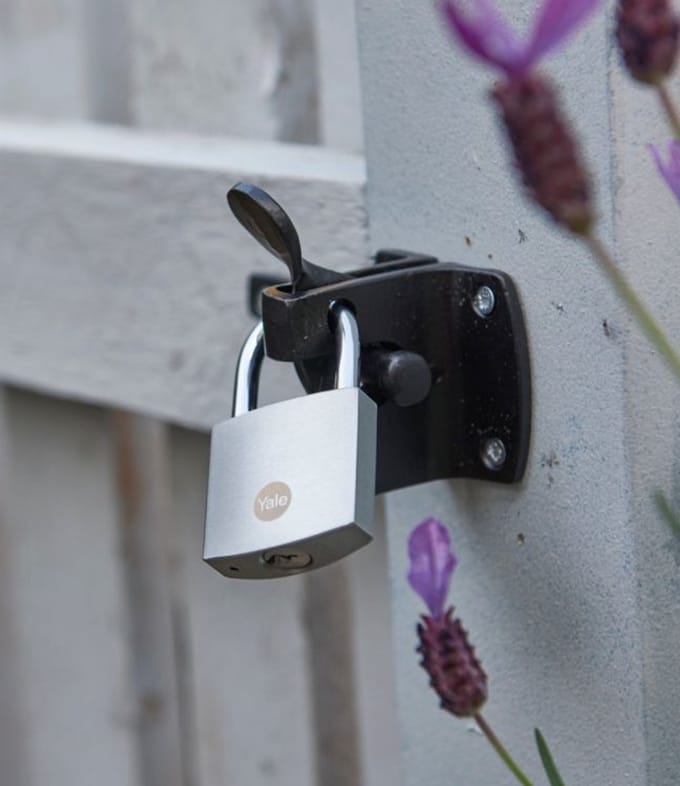 Yale - Messing Hangslot - 50 mm - Verchroomd - High Protection