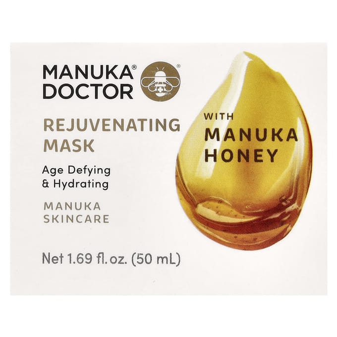 Manuka Doctor, Regenerative Beauty Mask, with Manuka Honey, 1.69 fl oz (50 ml) white