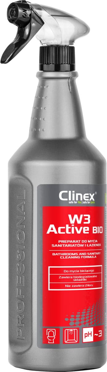 Clinex W3 Active Bio Sanitairreiniger 1 liter