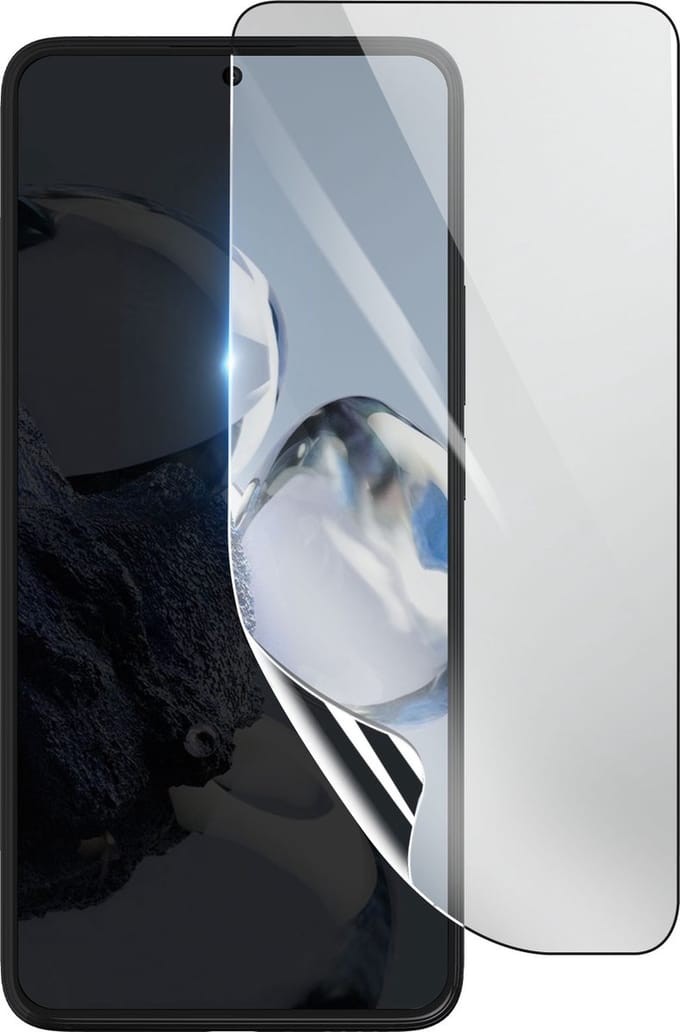 3mk, Geschikt voor Xiaomi 12T Pro, Schokbestendige Hydrogel Screenprotector, Transparant