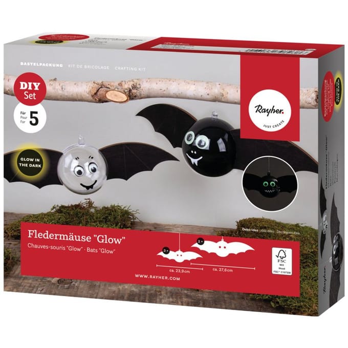 DIY knutselkit "Vleermuizen"
