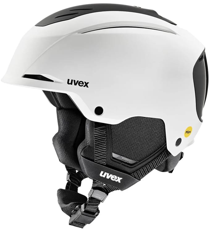 Uvex Resolution MIPS, skihelm, wit/zwart