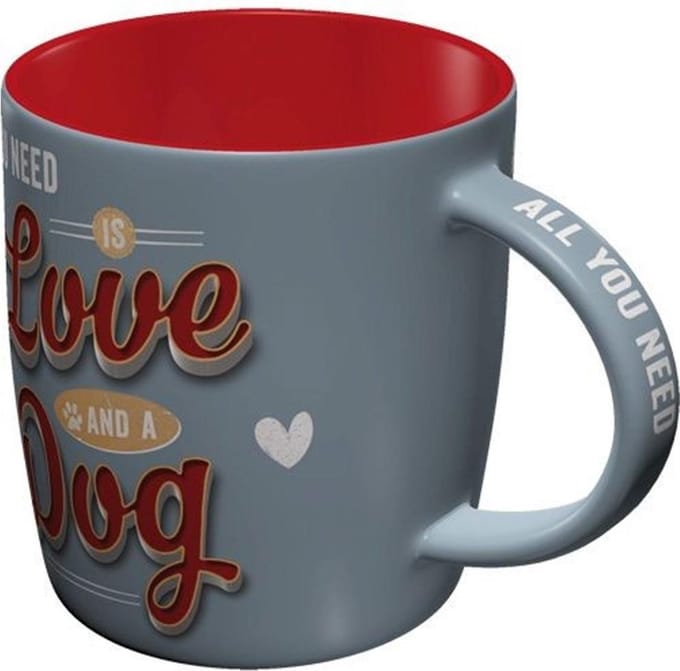 All You Need Is Love And A Dog Beker