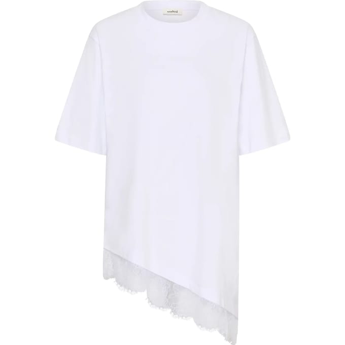 Dames-T-shirt Soaked in Luxury Jina