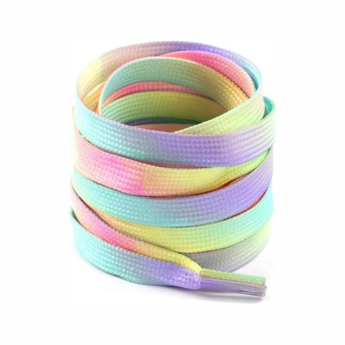 DW4Trading Sneaker Schoenveters Candy Print kleurrijk - 100 cm - 1 Paar