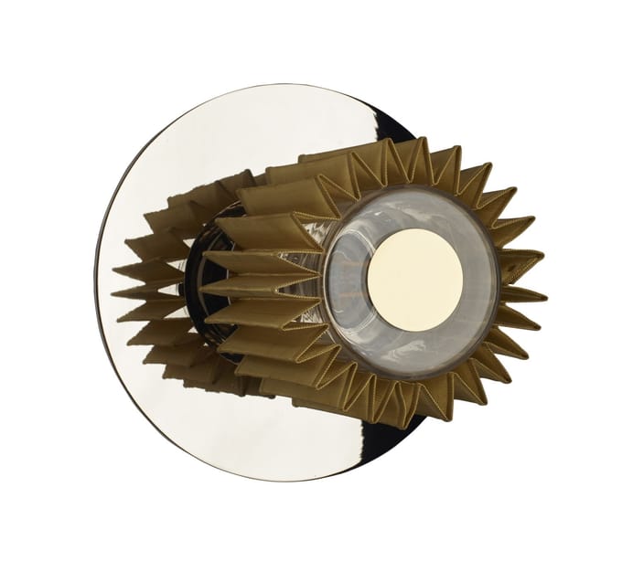 DCWéditions IN THE SUN wandlamp - zilver/goud - Ø 19