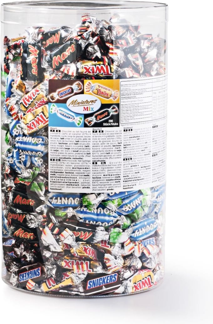 Mars Miniatures Mix - 296 stuks - 3kg