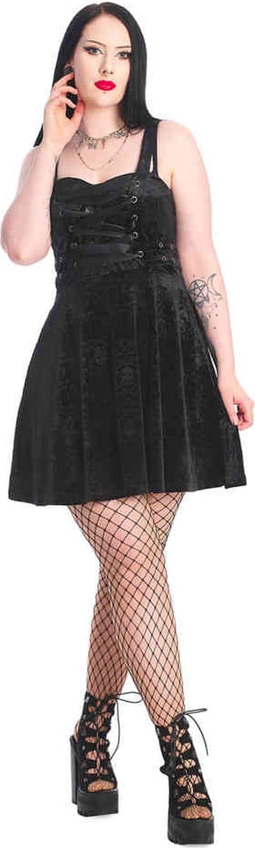 Banned - Dream Crusher Korte jurk - M - Zwart