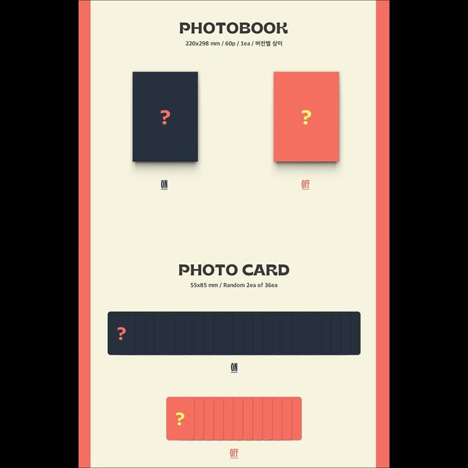 AB6IX BORN LIKE THIS Standaard ver. 9e EP-album Random ver. red
