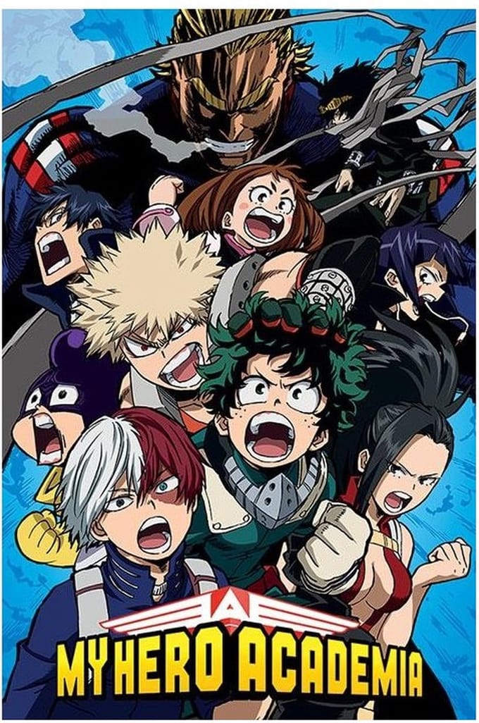 My Hero Academia Cobalt Blast Group - Maxi Poster