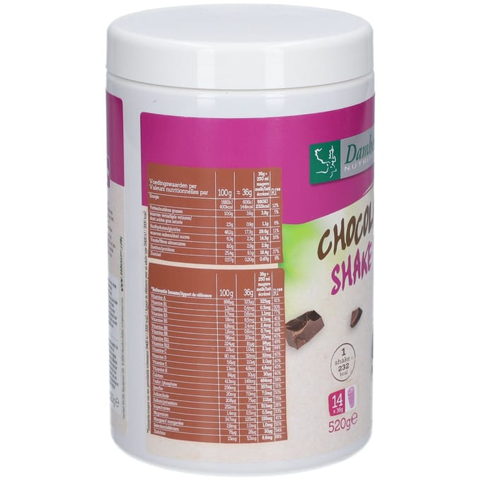 Damhert Think Slim Maaltijdshake Chocolade met Tagatose 520 Poeder