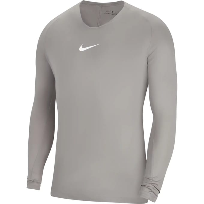 Nike Park First Layer Shirt Lange Mouw - Grijs | Maat: S
