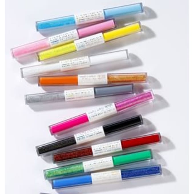 HANDAIYAN - Double Effect Dual-Ended Eyeliner - 12 Colors 06# Gray - 3ml