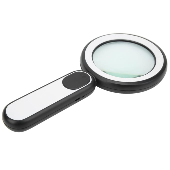 Vergrootglas LED 10x Vergroting Vergrootglas Lens Verstelbaar voor Lezen Observatie
