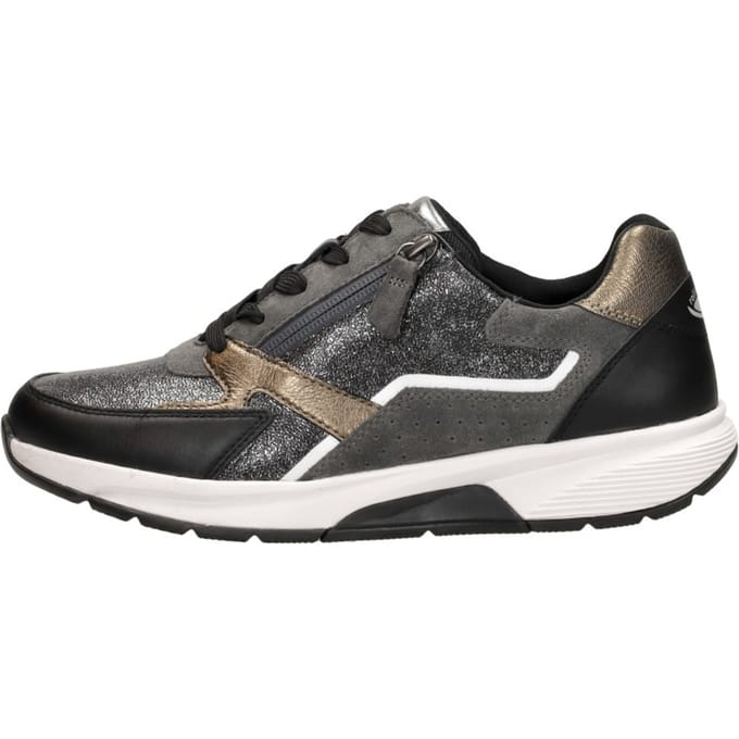 Gabor Rollingsoft Veterschoenen Laag - zwart - Maat 38.5