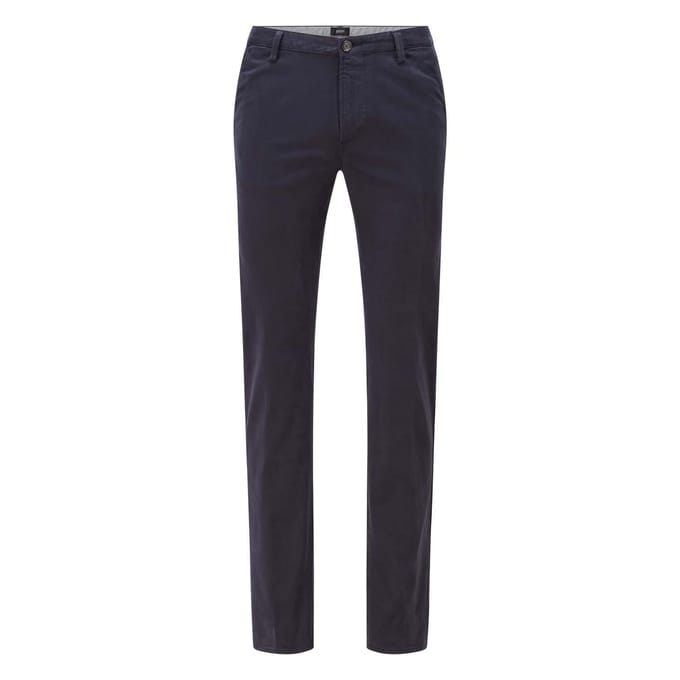 Boss Heren Rice 1 D Broek (Donkerblauw)
