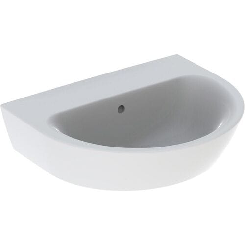 Geberit Renova washbasin 55 x 45 cm without tap hole with overflow 500.579.01.1