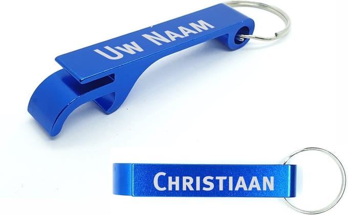 Bieropener Met Naam - Christiaan
