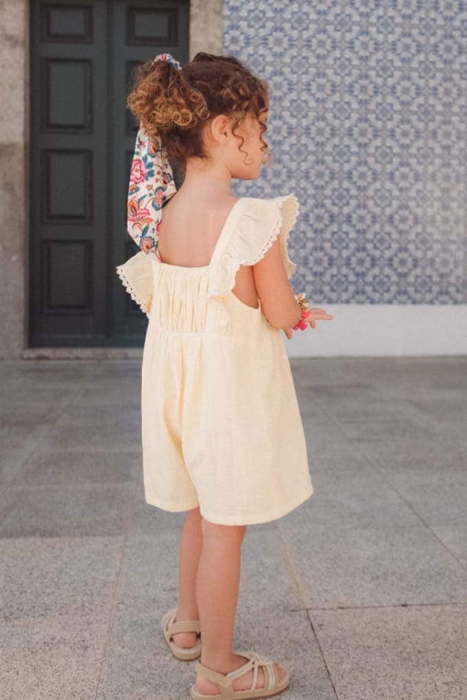 Louise Misha Jumpsuits Shalina Vanilla Größe: 6M | Strampler Outlet | kids | Weiß