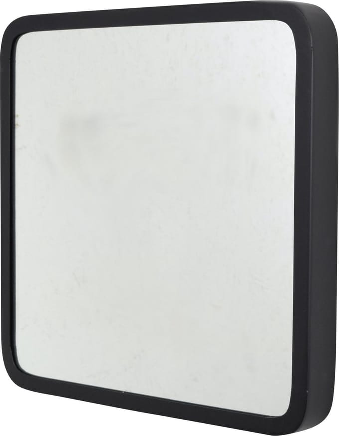 LOFT42 Mirror Spiegel Vierkant Zwart - Industrieel - Metaal - 42x42