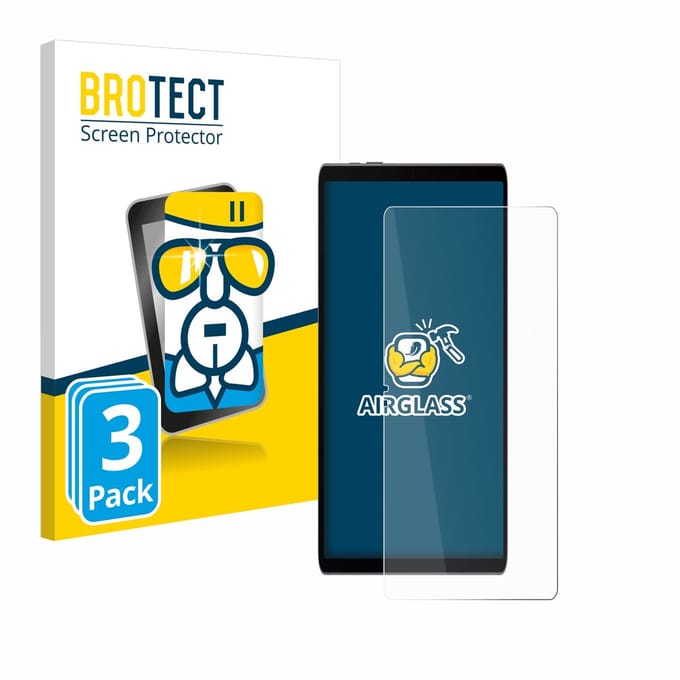 Screenprotector 3 Stuks voor Samsung Galaxy Tab S9 FE Beschermglas transparant
