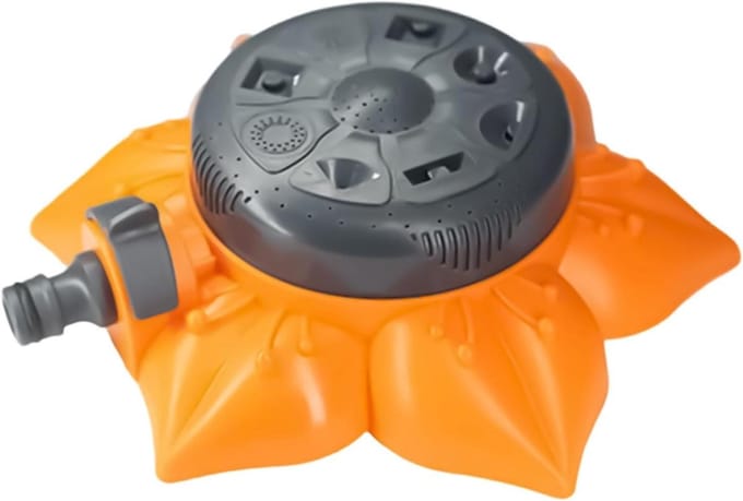 Gazon Sproeier - Grassproeier Tuinsproeier - Gazon Water Geven - 8 Sproei Modi - 20 x 19 x 5 cm