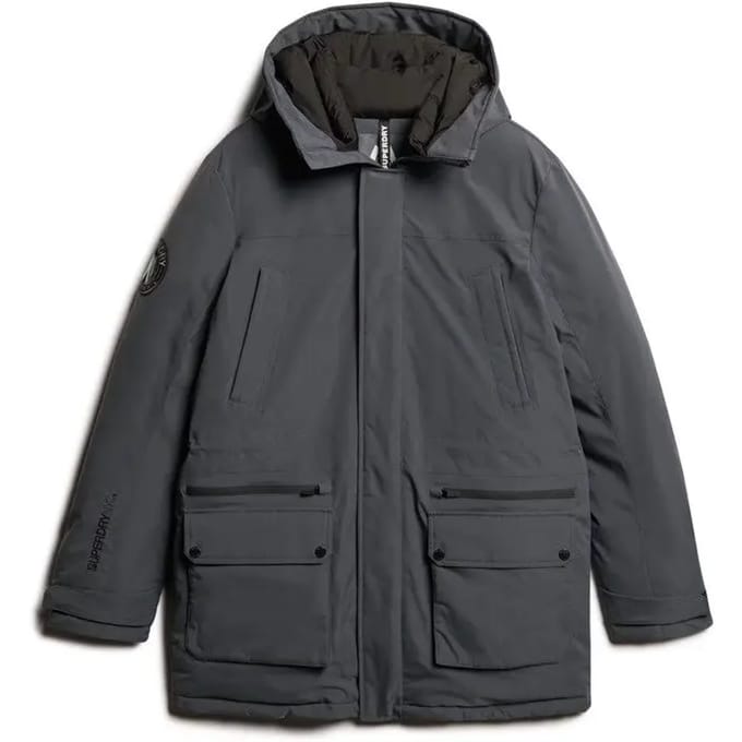 Superdry City Padded Parka Winterjas Heren - Maat M